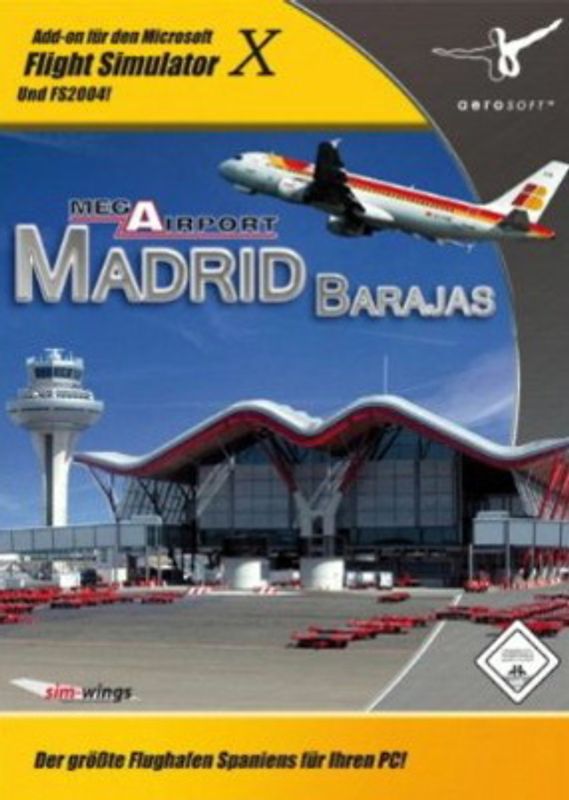 FSX AddOn: Mega Airport Madrid PC Spiele