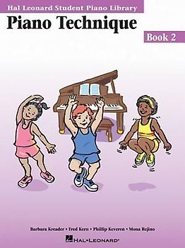 Piano Technique Book 2 for Early Intermediate Piano Students by Barbara Kreader Piano Method Hal Leonard Student Piano Library Warm-Ups Etudes and Technical Studies Sheet Music