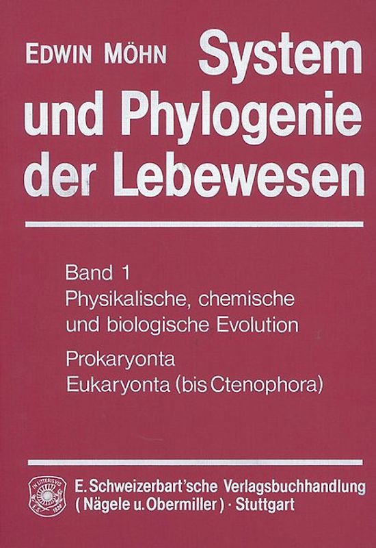 System und Phylogenie der Lebewesen