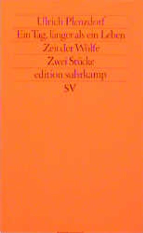 Ein Tag, länger als ein Leben. Zeit der Wölfe