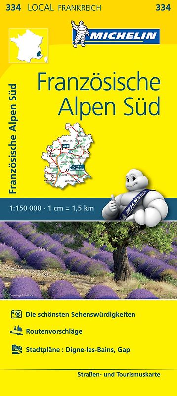 Michelin Französische Alpen Süd