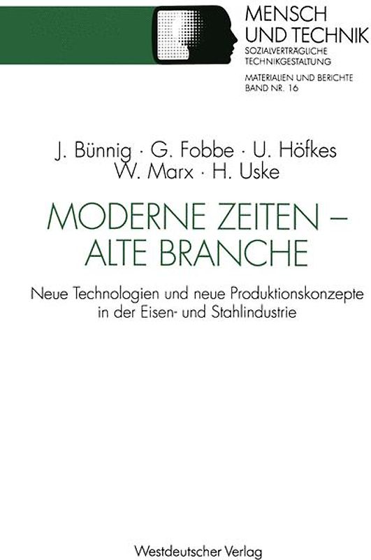 Moderne Zeiten — alte Branche