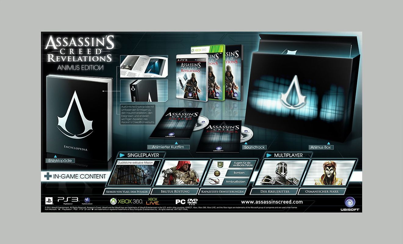 Assassin's Creed Revelations [Animus Edition] PlayStation 3