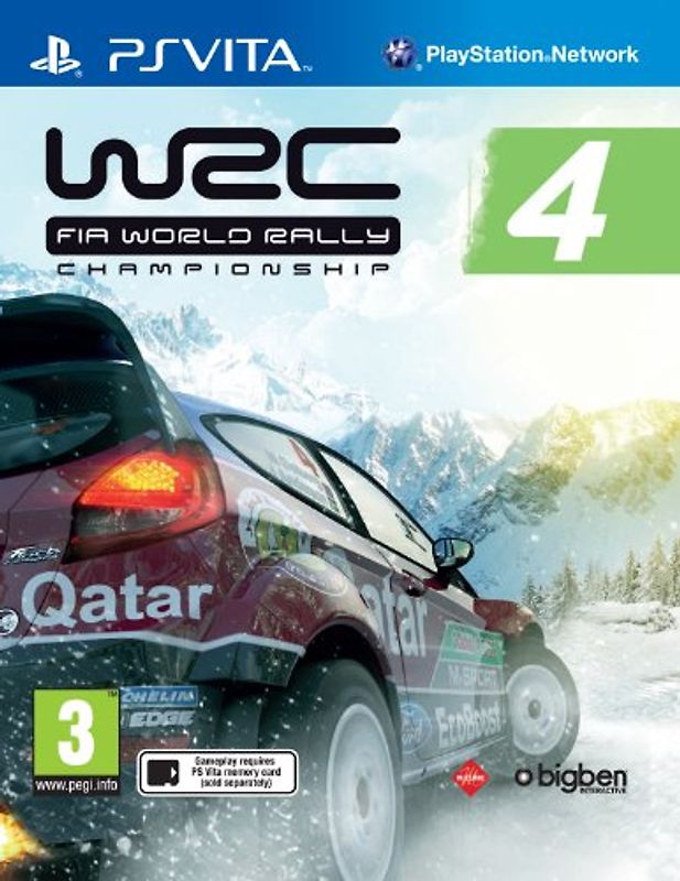 WRC 4 - World Rally Championship [Internationale Version] PlayStation Vita