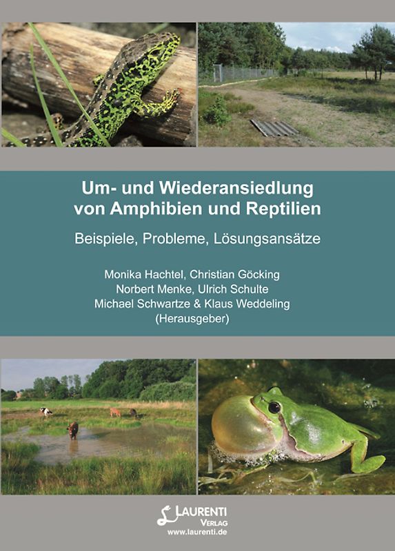 Um- und Wiederansiedlung von Amphibien und Reptilien