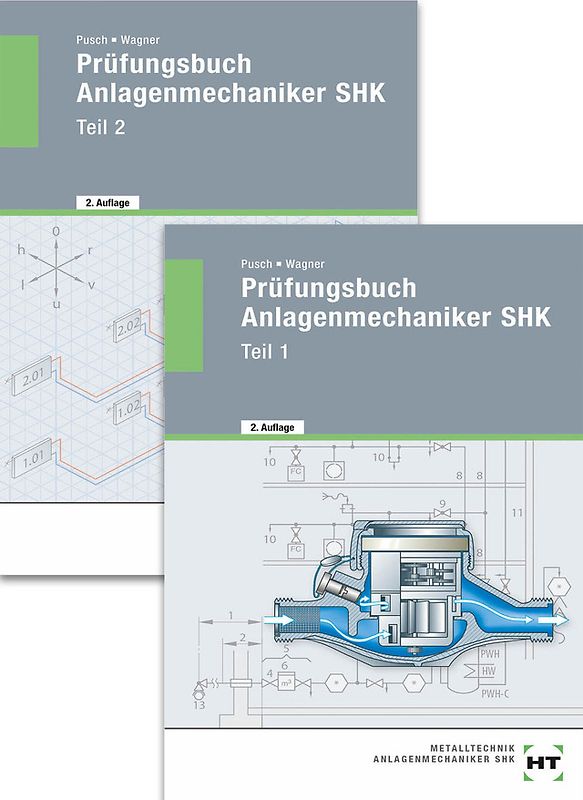 Paketangebot Prüfungsbuch Anlagenmechaniker SHK