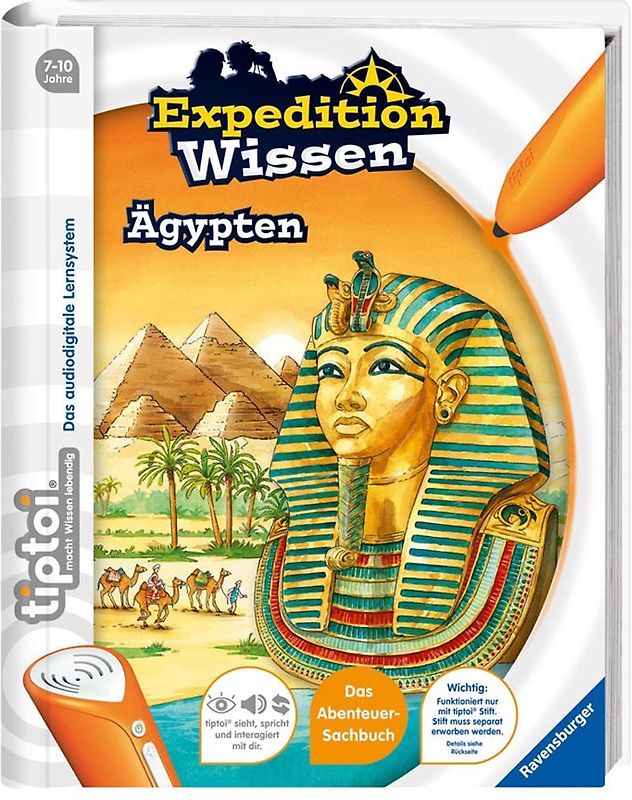 tiptoi® Expedition Wissen: Ägypten - Annette Neubauer  [Gebundene Ausgabe, ohne Stift]
