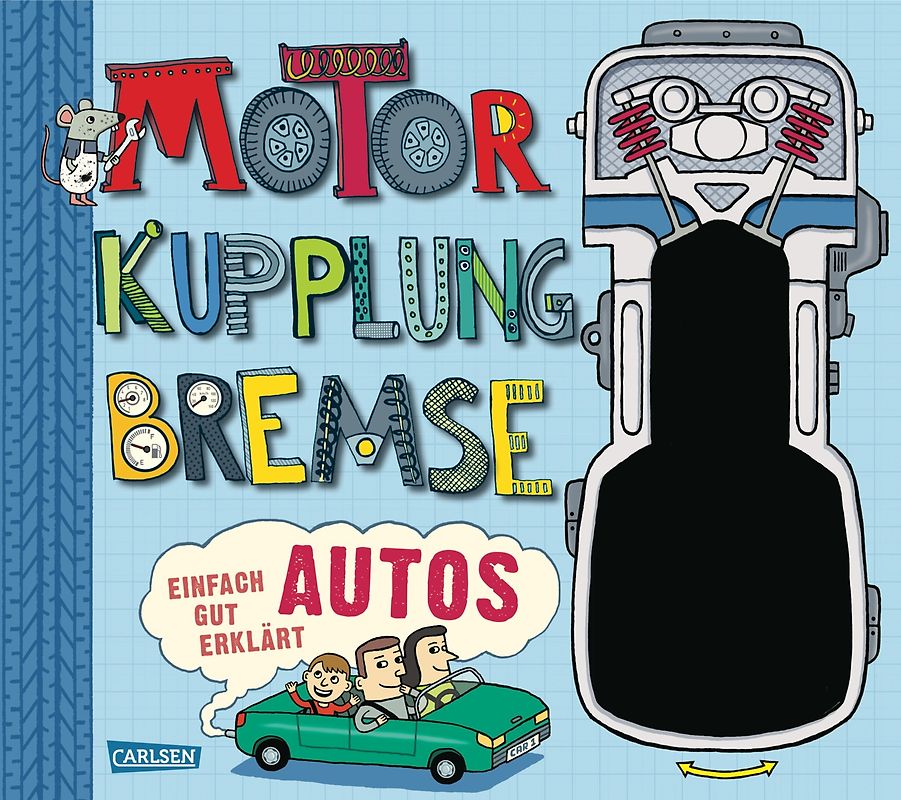 Motor, Kupplung, Bremse