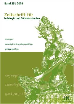 Zeitschrift für Indologie und Südasienstudien, Band 35 (2018)