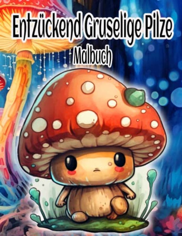 Entzückend Gruselige Pilze Malbuch: Tauche ein in die faszinierende Welt der entzückend gruseligen Pilze (Magische Pilzgarten)