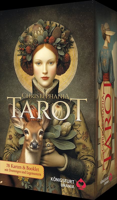 Christephania Tarot - 78 farbige Karten und ein 176-seitiges Booklet mit Deutungen und Legungen