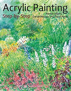Acrylic Painting Step-by-Step: 22 Easy Modern Designs (Step-By-Step Leisure Arts)