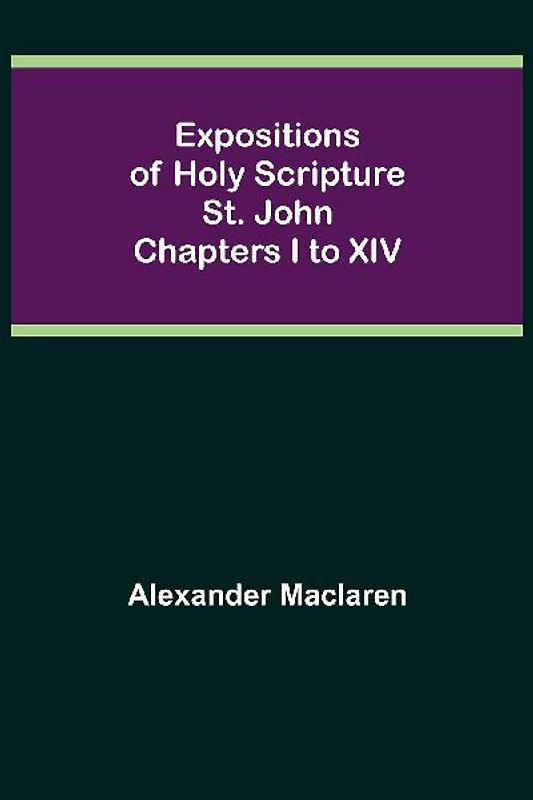 Expositions of Holy Scripture
