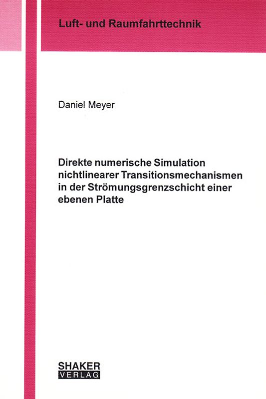 Direkte numerische Simulation nichtlinearer Transitionsmechanismen in der Strömungsgrenzschicht einer ebenen Platte