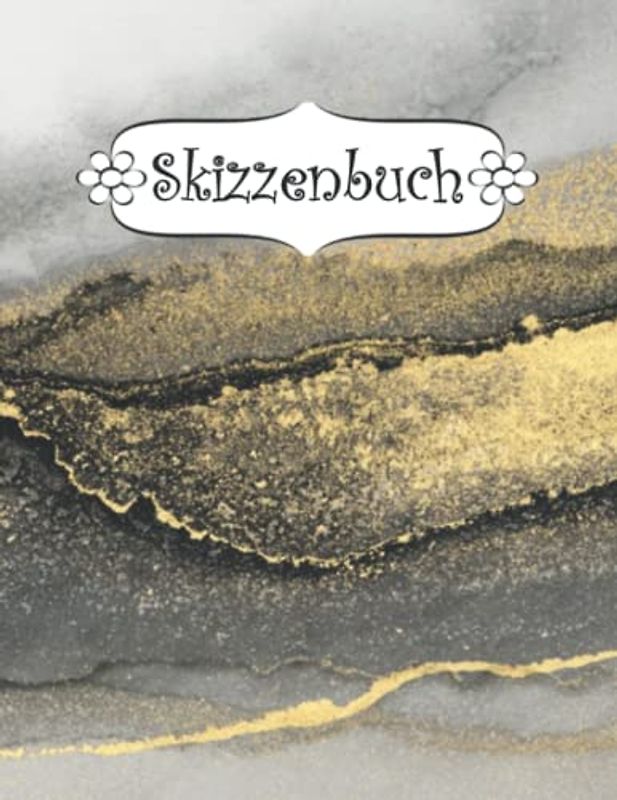 Skizzenbuch: Goldene Galaxie Skizzenbuch-Rohling Seiten zum Zeichnen, Malen, Schreiben, Skizzieren oder Kritzeln für Künstler, Lehrer, Erwachsene, Kinder, Jugendliche .