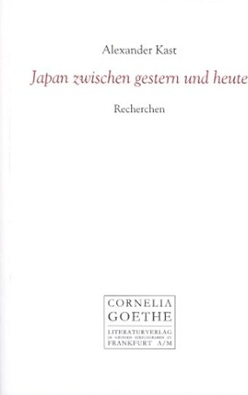 Japan zwischen gestern und heute