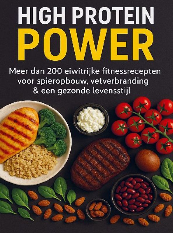 High Protein Power: Meer dan 200 eiwitrijke fitnessrecepten voor spieropbouw, vetverbranding & een gezonde levensstijl
