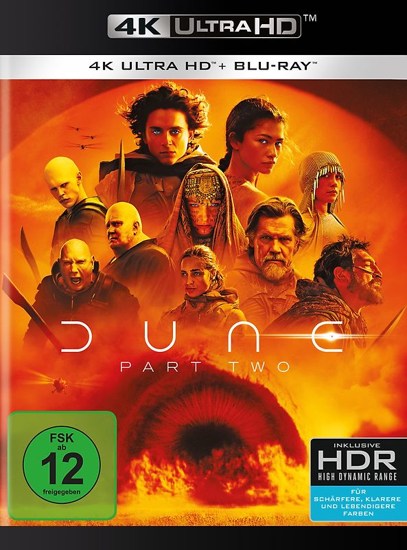 Dune: Part Two Blu-ray Disc