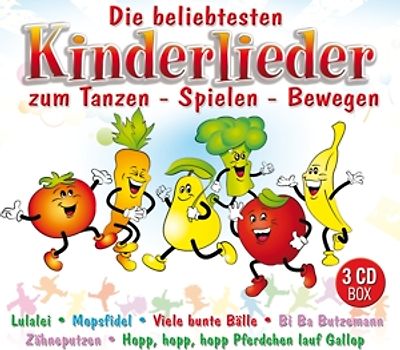 Various - Die beliebtesten Kinderlieder [3 CDs]