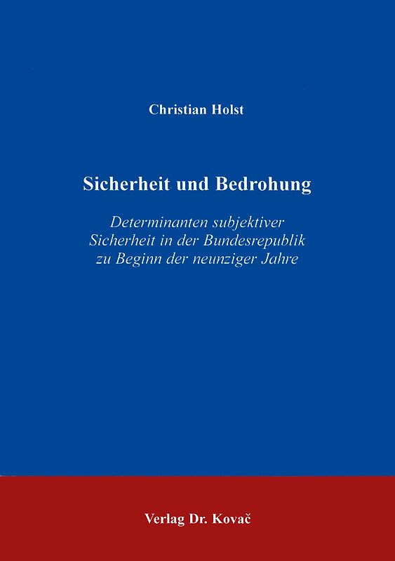 Sicherheit und Bedrohung