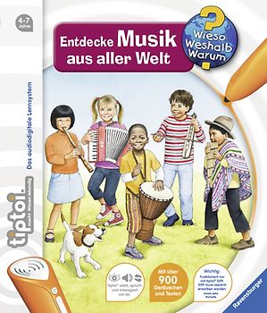 tiptoi® Entdecke Musik aus aller Welt