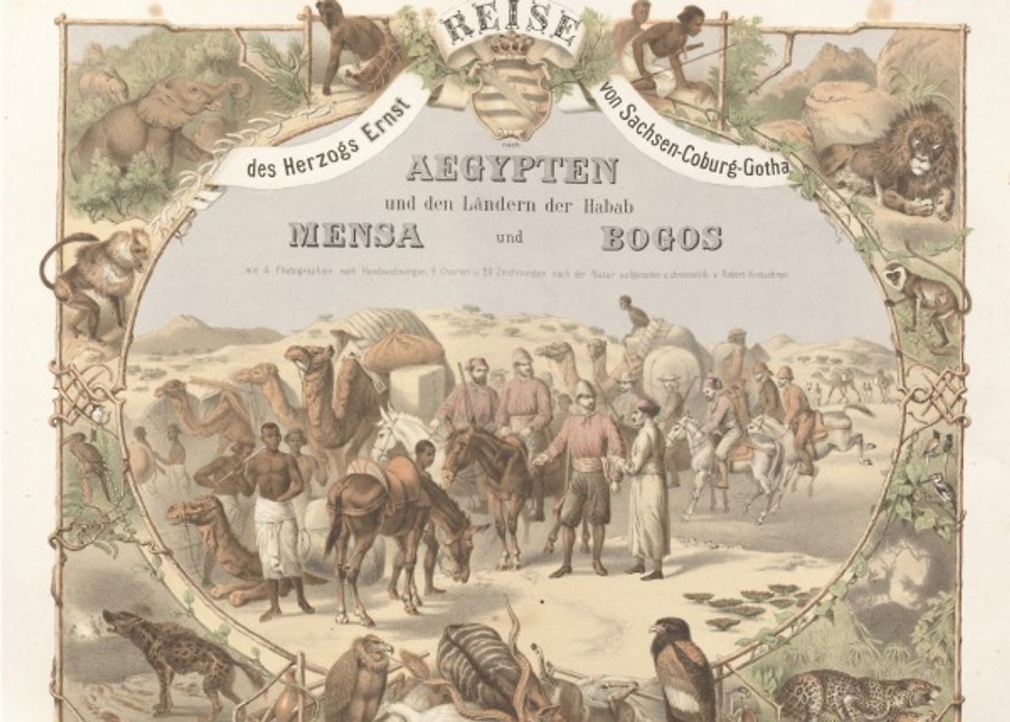 Werkausgabe - Liebhaberausgabe ungekürzte Ausgabe letzter Hand / Reise des Herzogs Ernst von Sachsen-Coburg-Gotha nach Ägypten