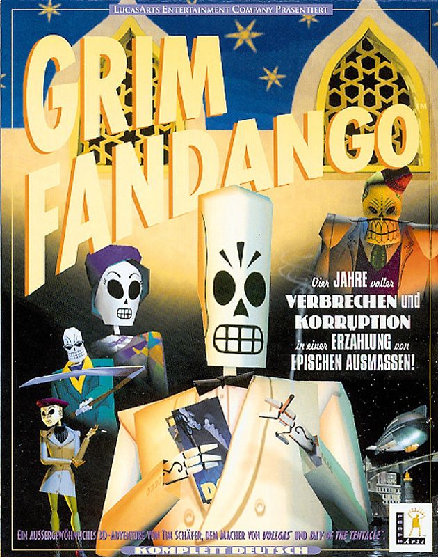 Grim Fandango PC Spiele