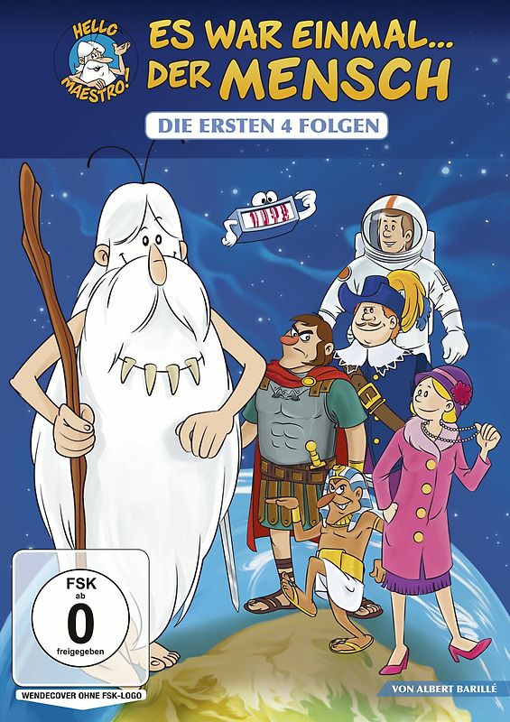 Es war einmal... der Mensch - Die ersten 4 Folgen DVD