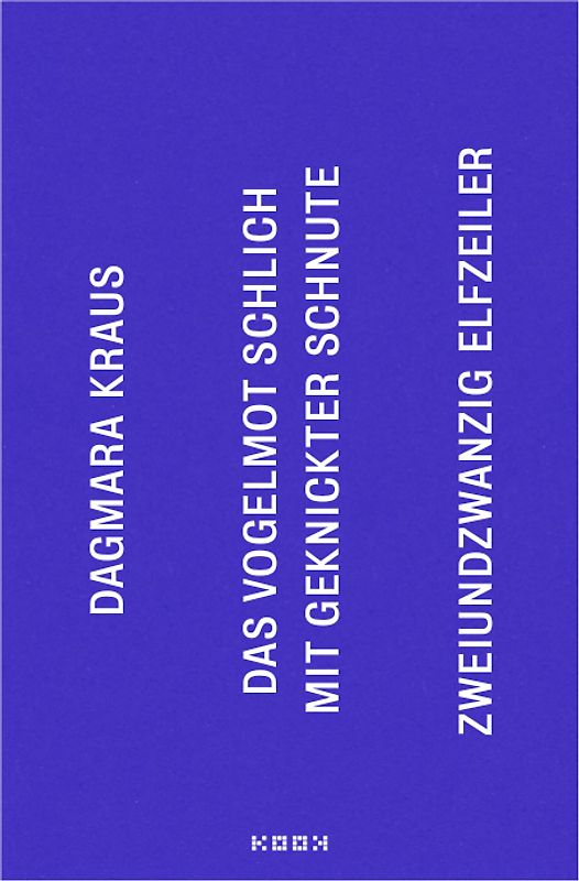das vogelmot schlich mit geknickter schnute
