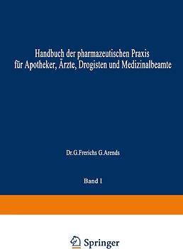 Hagers Handbuch der Pharmazeutischen Praxis
