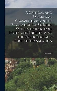 A Critical and Exegetical Commentary on the Revelation of St. John, With Introduction, Notes, and Indices, Also the Greek Text and English Translation