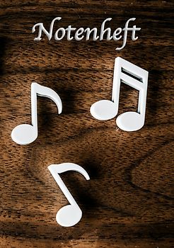 Notenheft A5, 120 Seiten mit Linien - Notenbuch für Musik-Unterricht, Hausaufgaben, Anfänger, Hobby