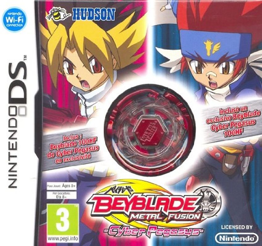 Beyblade Metal Fusion: Cyber Pegasus [Incl. Beyblade, Internationale Version] Nintendo DS