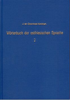 Wörterbuch der ostfriesischen Sprache - Band 2