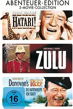 Hatari / Zulu / Hafenkneipe von Tahiti [3 DVDs] DVD