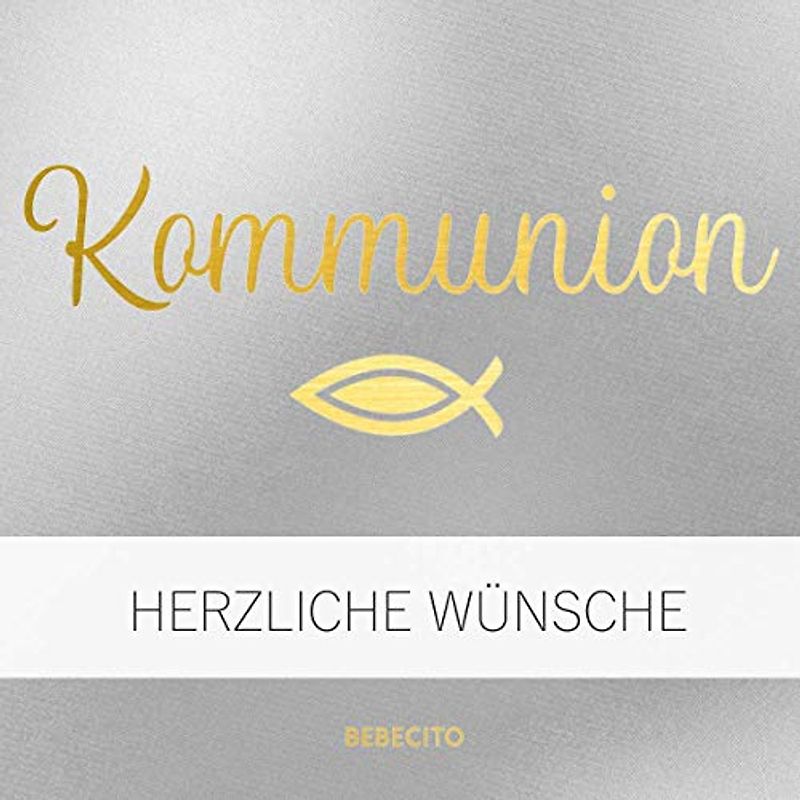 Kommunion: Erinnerungsbuch und Album, Geschenk zur Erstkommunion für Jungen und Mädchen