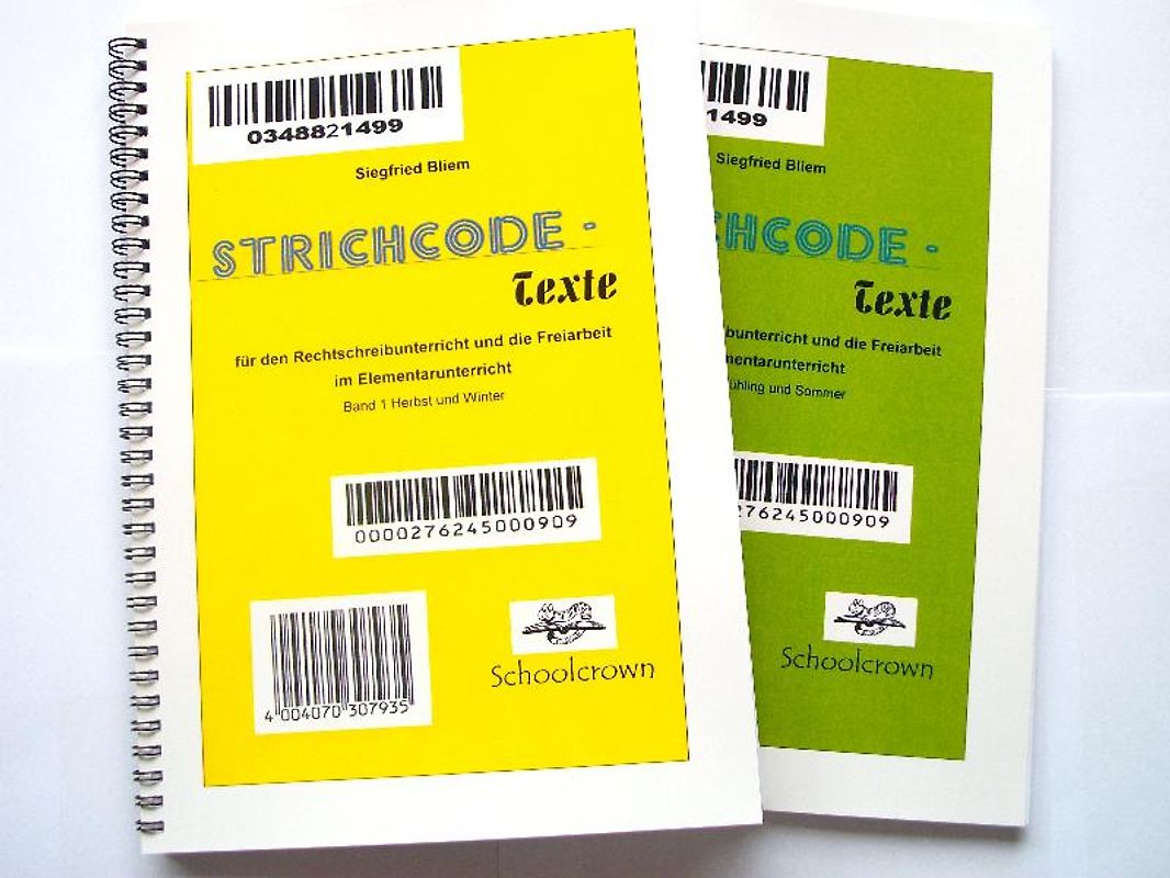 Strichcode-Texte