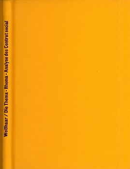 Die Thema-Rhema-Analyse des Contrat Social