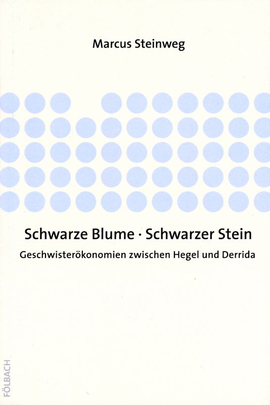 Schwarze Blume - Schwarzer Stein