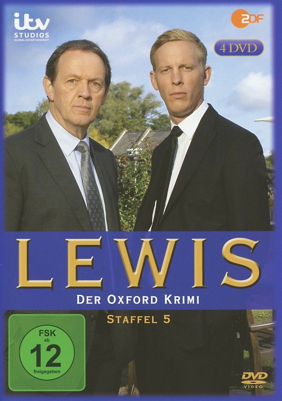 Lewis - Der Oxford Krimi: Staffel 5 [4 DVDs] DVD
