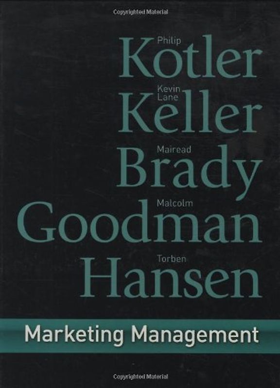 Marketing Management. International Edition - Philip Kotler