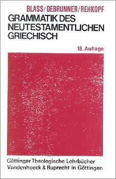Grammatik des neutestamentlichen Griechisch