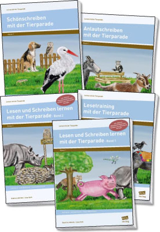 Paket: Lesen & Schreiben lernen mit der Tierparade