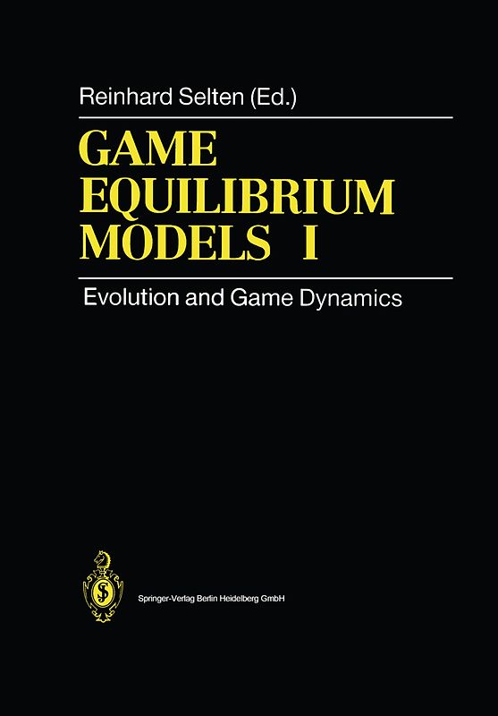 Game Equilibrium Models I