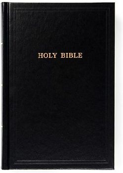 KJV Pew Bible, Black Hardcover