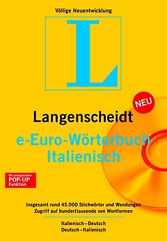 e-Euro-Wörterbuch: Italienisch - Version 4.0 MacOS
