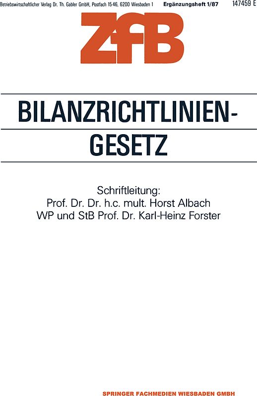 Bilanzrichtlinien-Gesetz