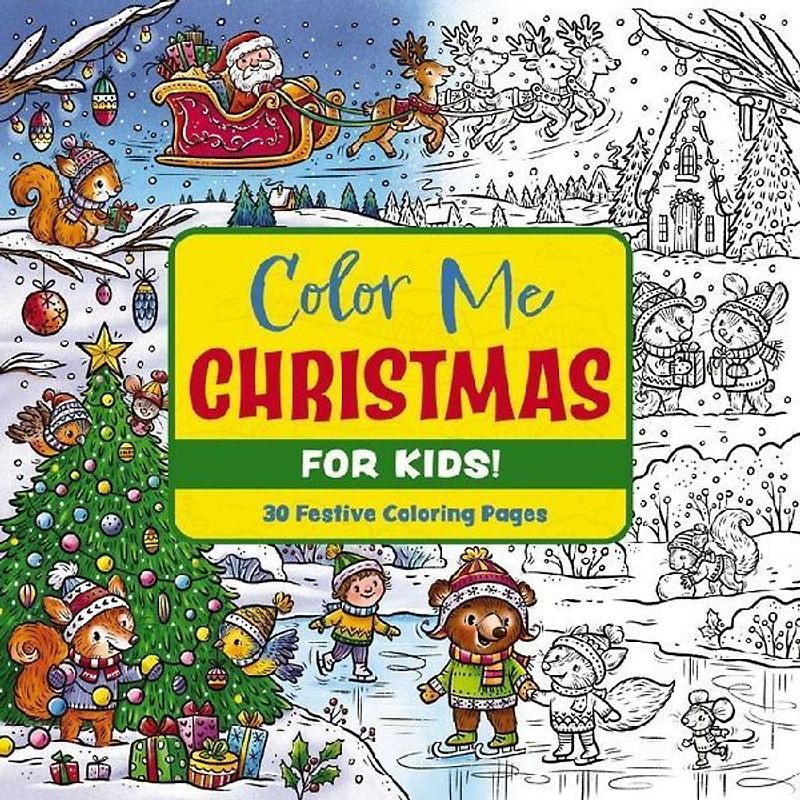 Color Me Christmas (for Kids!)