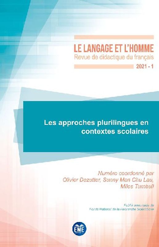 Les approches plurilingues en contextes scolaires