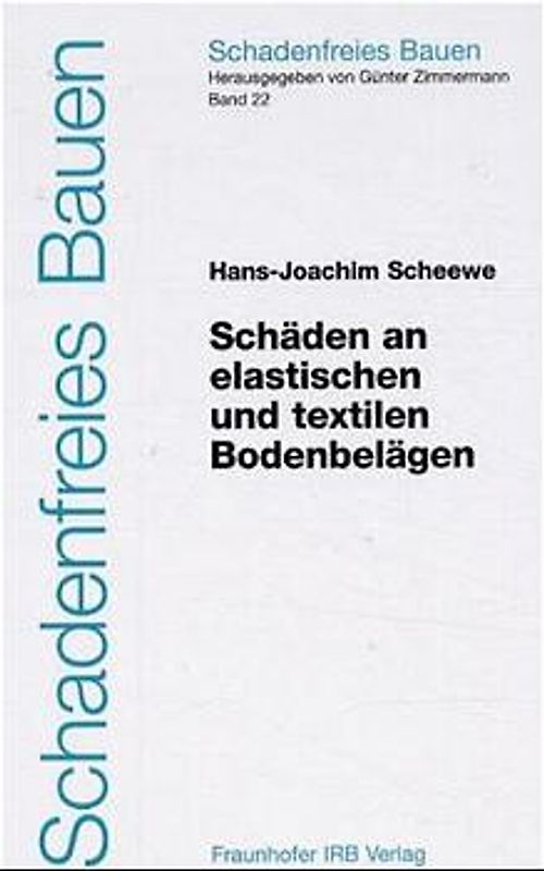 Schäden an elastischen und textilen Bodenbelägen.